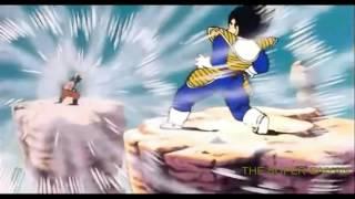 Goku Kaioken x3 vs Vegeta Greek HD