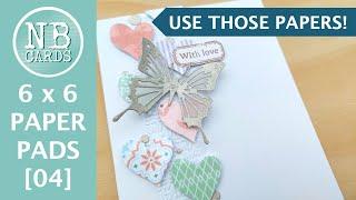 HOW TO USE 6 X 6 PAPER PADS In Clean and Simple Card- Making! [2024/144]