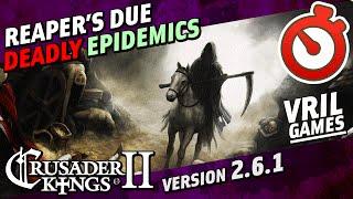 Crusader Kings 2 | Reaper's Due | Deadly Epidemics | 769 AD to 1453 AD Timelapse