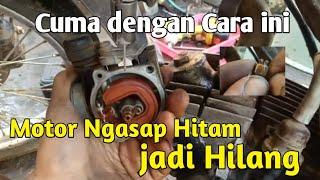 Supra X Keluar Asap Hitam Bukan Berarti Harus Ganti Piston Tapi ini  yang Menjadi Penyebabnya