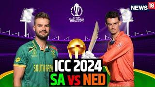 ICC T20 World Cup 2024 | South Africa Vs Netherlands Live | SA Vs NED Match Live | News18 | N18L