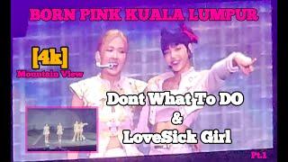 [4K]  040323 FULL BLACKPINK-Dont know what to do & LoveSick Girl ~ 2023 BORN PINK IN KUALA LUMPUR P1