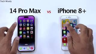 iPhone 14 Pro Max vs iPhone 8 Plus - SPEED TEST