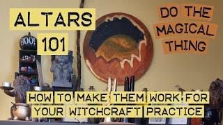 Witchcraft Altars 101: Alternative Names for your Sacred Witch Space PLUS Altar tour.