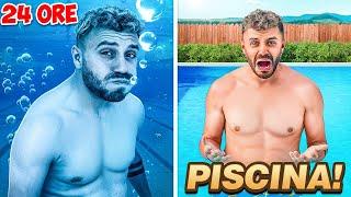  VIVO IN PISCINA PER 24 ORE!!! 