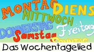  Das Wochentagelied || Kinderlieder zum Lernen