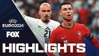 Portugal vs. Slovenia Highlights | UEFA Euro 2024 | Round of 16