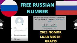 How to Get a Free Russian Virtual Number 2023 Can Verify WhatsApp All Application