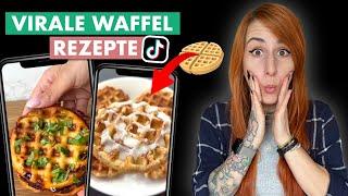 Ich teste NEUE virale Waffel  Rezepte von TikTok