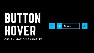 Creative CSS Button Hover Effect | CSS Animation Examples