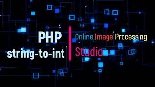 how to convert string to integer in php.