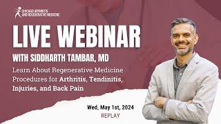 Learn About Regenerative Medicine Treatments | Chicago Arthritis