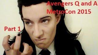 MetroCon 2015 - Avengers Q and A - Parle Productions - Part 1