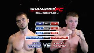 Shamrock Clash Fight 1 Bryan Reeves Vs Chance Barnes