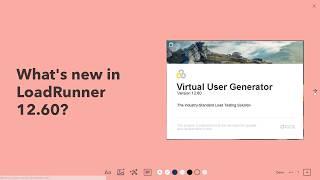 What's new in LoadRunner 12.60?