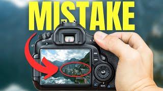 FIX This Common Beginner Photography Focus MISTAKE