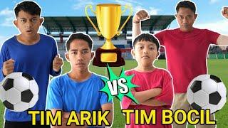 PERTANDINGAN BOLA!! TIM ARIK VS TIM BOCIL? | Mikael Family