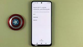 How to restore, reset network settings on Xiaomi Redmi Note 11 Android 12