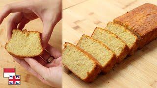 Lembut Wangi! Resep BANANA CAKE Anti Gagal