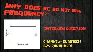 why DC does not have frequency||Dekho Techo