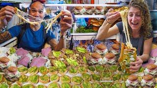 TRADITIONAL Mexican Food in Puebla, Mexico  GIANT CEMITAS & MEXICAN MOLE + PUEBLA STREET FOOD TOUR