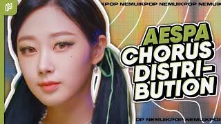 » AESPA (에스파) Chorus Distribution (Till Dreams Come True) | Group Distribution »