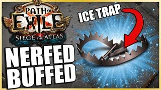 Path of Exile Siege of the Atlas Trap Builds - Nerfed or Buffed?? [PoE 3.17]