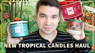 NEW Tropical Candles 2025 – Bath & Body Works Haul