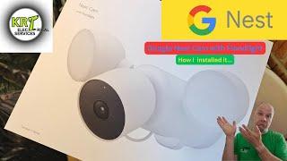Google Nest Cam with floodlight - How I installed it - Electrician
