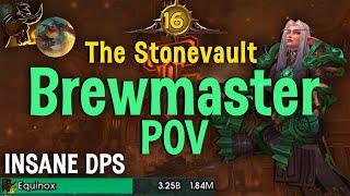 +16 Stonevault Insane brewmaster dps almost carried