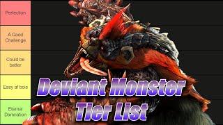 MHGU Deviant Monster Tier List