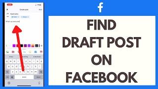 How to Find Draft Posts on Facebook (UPDATED!)