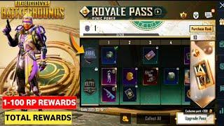 Season-18 Royal Pass 1-100 Rp Rewards Is Here| Season-18 Royal pass Leaks| Season-18 RP Trailer!