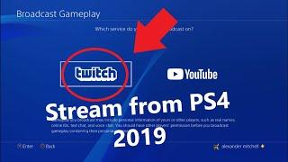 HOW TO STREAM on Twitch From PS4