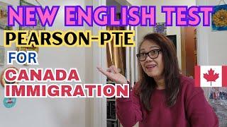 BAGONG ENGLISH TEST FOR CANADA IMMIGRATION/PEARSON TEST - PTE CORE #pearsontestofenglish #canada