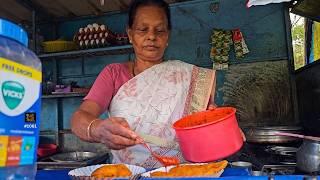 പ്രായമായ ചേട്ടനും ചേച്ചിയും വിളമ്പുന്ന കടികൾ | Old couple selling snacks even in rain in Kerala