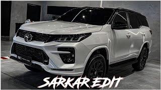 SARKAR FT. FORTUNER CLASSIC EDIT || Fortuner WhatsApp Status || Sarkar Song Status #fortuner