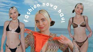 Fashion Nova Try On HAUL: swimwear, sportswear & super cute dresses