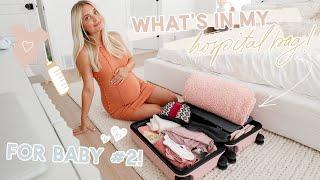 what's in my hospital bag for baby #2! what you actually need... | Aspyn Ovard