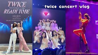  [once vlog | 원스로그] twice ‘ready to be’ 5th world tour concert in jakarta 2023: VIP + soundcheck