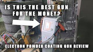 Electron Powder Coating Gun Review.  Should you buy this gun?#powdercoating #howtopowdercoat