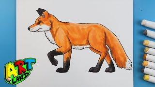 How to Draw a FOX