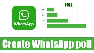 How To Create A Poll In WhatsApp