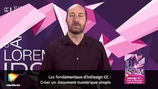 Les fondamentaux d'InDesign CC : Prise en main