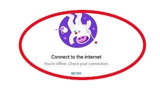 Fix - YouTube Google Chrome Connect To The Internet - You're Offline - Check Your Connection