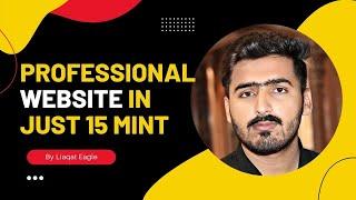 How To Create Free Professional Website in 15 Mint || By Captain Tuts