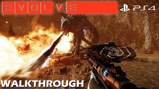 Evolve (PS4) - Gameplay Walkthrough Part 1 - Tutorials (Monster & Hunters)