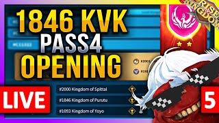 1846 KVK: Pass4 Opening  LIVE!  C11322 1093 2000 2001 1671 1916