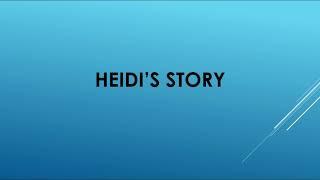 Love Addiction (Part 1) Heidi's Story - Heidi A.