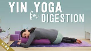 Yin Yoga For Digestion, IBS And Bloating - 30 min Full Class